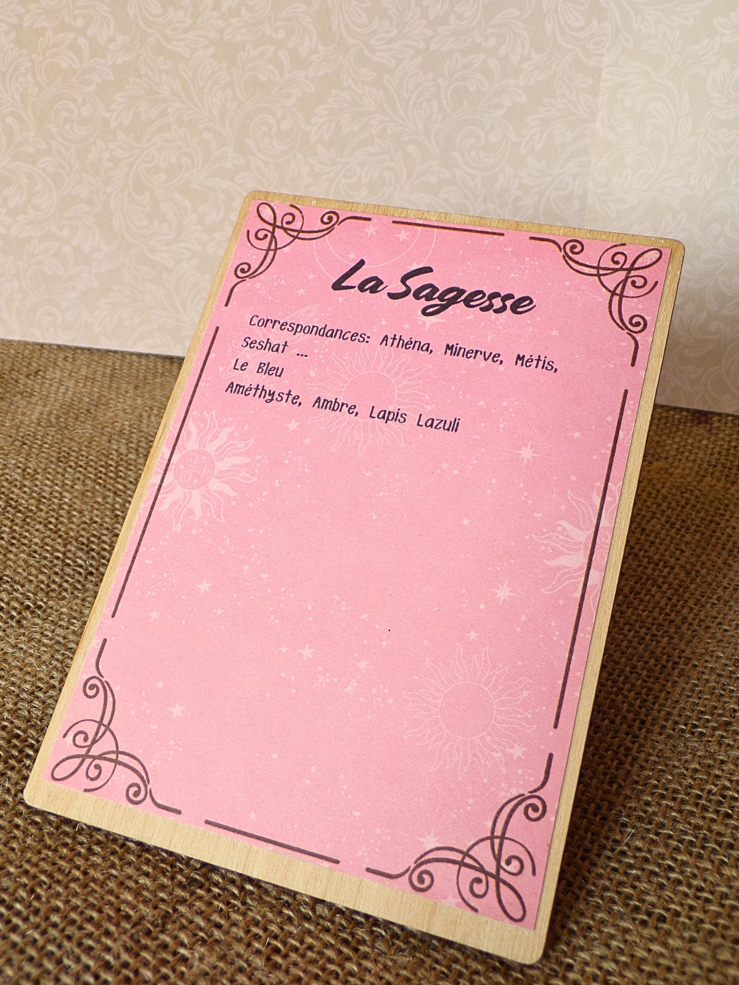 Carte archétypale "La Sagesse"