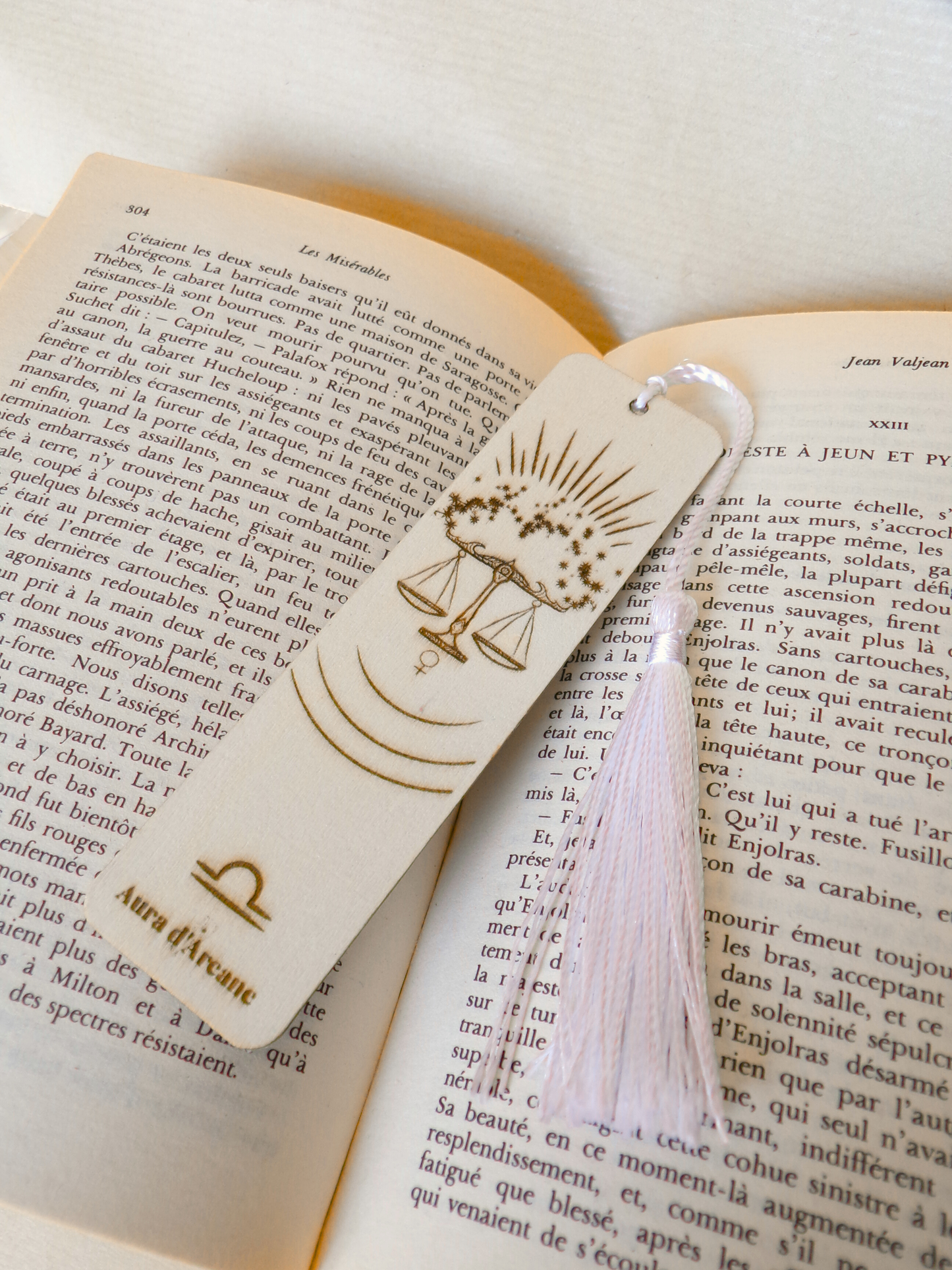 Marque pages Zodiaque "Balance"