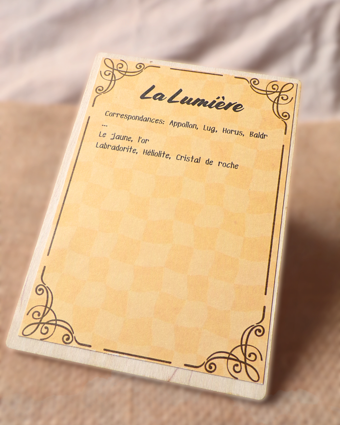 Carte archétypale "La Lumière"