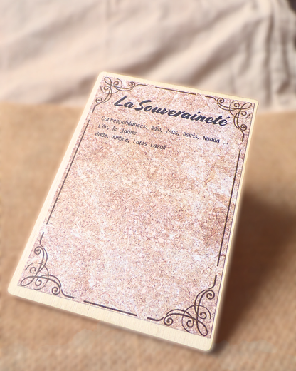 Carte archétypale "La Souveraineté"
