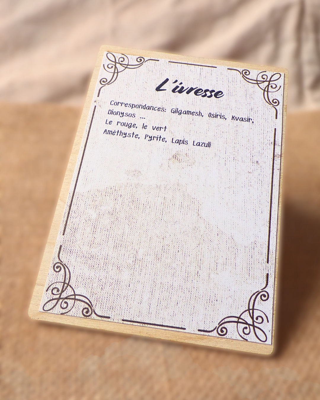 Carte archétypale "L'Ivresse"