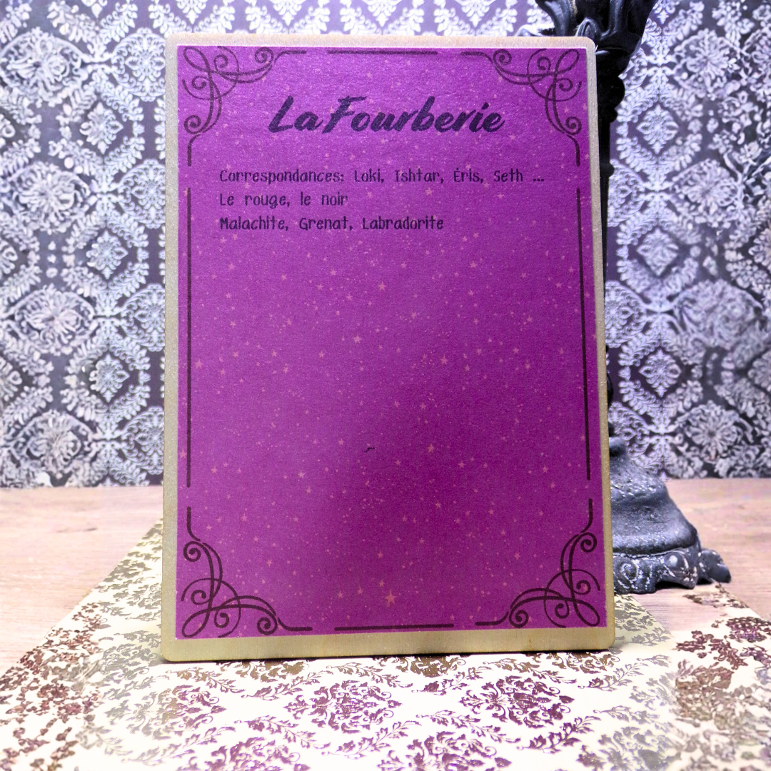Carte archétypale "La Fourberie"