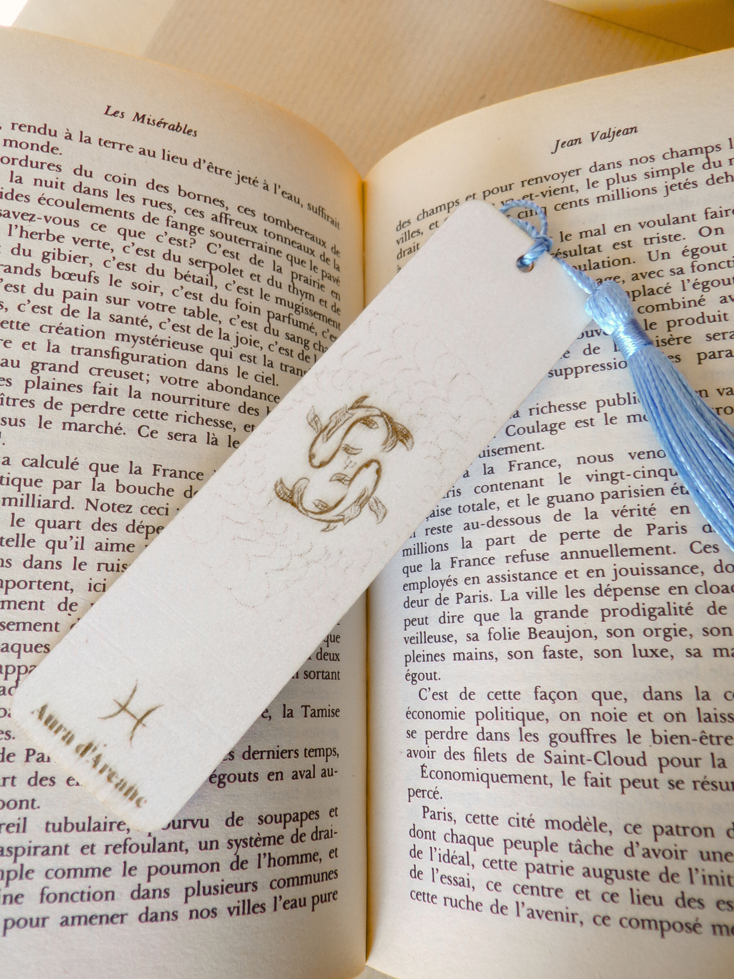 Marque pages Zodiaque "Poisson"