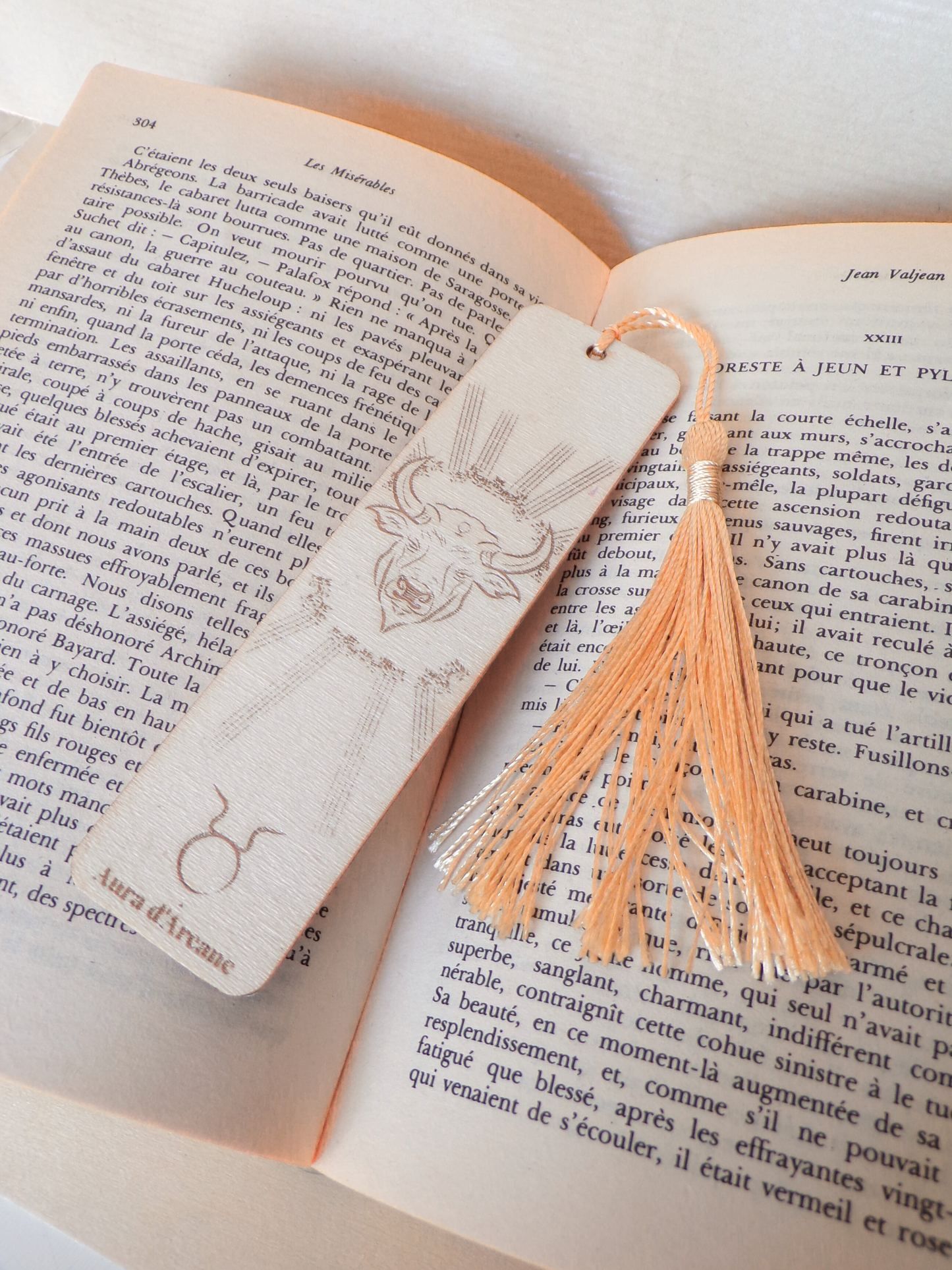 Marque pages Zodiaque "Taureau"