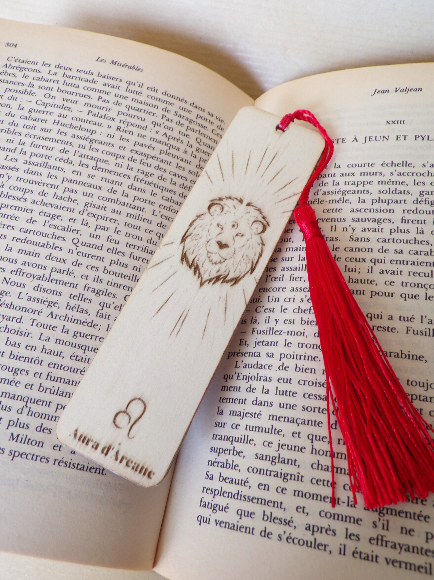 Marque pages Zodiaque "Lion"